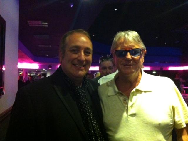 Keith Kingham and legend Joe Longthorne