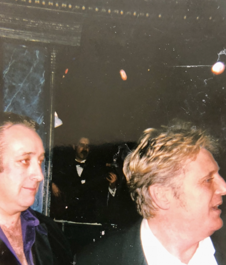 Keith with singing legend Joe Longthorne