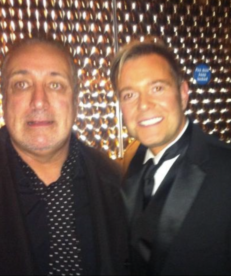 Keith and the fantastic impressionist Darren Day