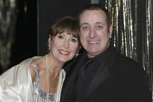 Keith Kingham with singer Anita Harris, one of the supporters of the British Limbless Ex-Servicemen’s Association